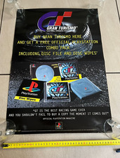 POSTER : Gran Turismo  Playstation Sony PLV Display PS1 Promo ~60cm Long