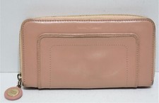 SeeByChloé, Portefeuille compagnon en cuir rosé