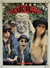 Affiche RED HOT CHILI PEPPERS 1987 FIGHT LIKE A BRAVE