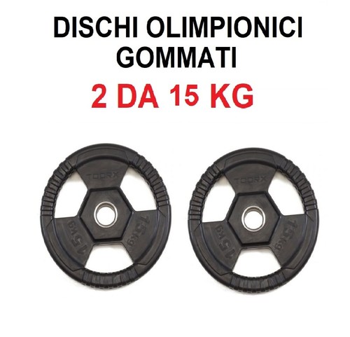 Paire disques caoutchouc - disques, en