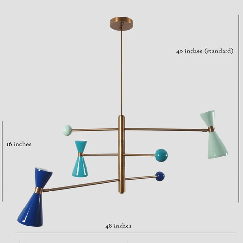 Luminaire lustre spoutnik - luminaire,
