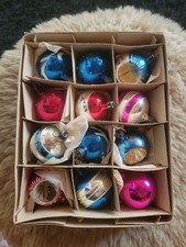 BOÎTE de 12 BOULES DE NOËL