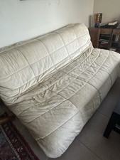 CANAPÉ CINNA Velours Beige Année 80