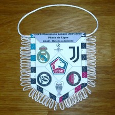 LOSC / LILLE (Champions League 2024/2025) - Fanion en tissu, neuf