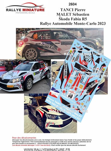 Decals ref 2604 skoda - ref,