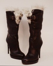 Bottes  à talons BURBERRY femme pointure 36  