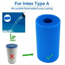 Piscine Filtre Réutilisable Filtre mousse piscine eponge Intex Type A