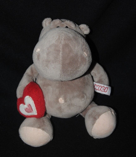Peluche doudou hippopotame