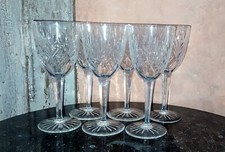 6 verres a eau ancien en