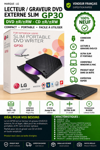 Lecteur graveur dvd - graveur,
