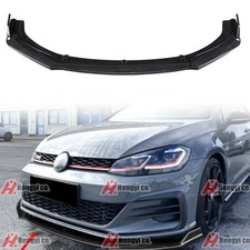 Spoiler Lèvre Lame Carbone Jupe Pare-Choc Avant  Pour  Golf 7 GTI 2013-2020