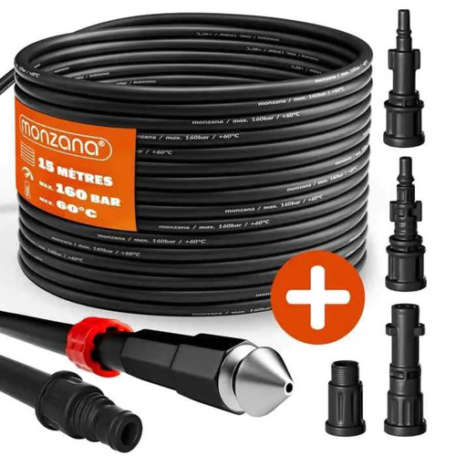 Tuyau déboucheur flexible 15m - déboucheur,
