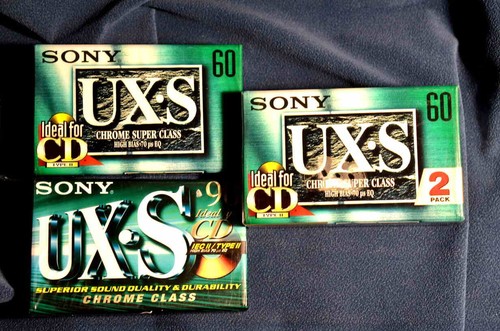 Lot cassettes sony ux s - 4, ux.s