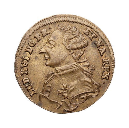Jeton royal louis xvi - -,