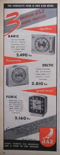 Publicité presse 1954 - presse,
