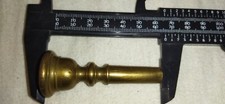 Ancienne embouchure de trompe, trompette ou cor instruments vent Couesnon Paris 