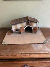 Ancienne Crèche Carbonel Pour Santons 