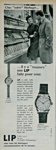 Publicité presse 1957 la - 1957,