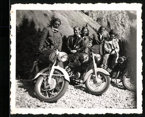 Photographie moto puch motos - photographie,