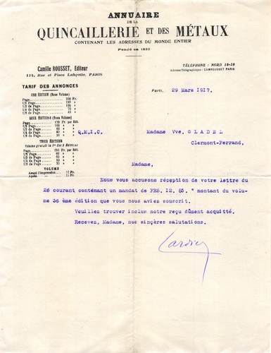1917 annuaire la - 1917,