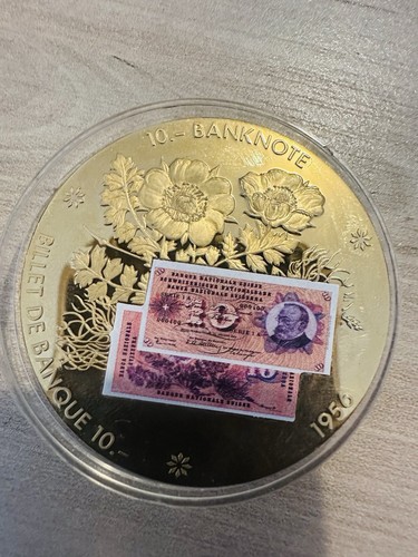 Francs 1956 médaille - francs,