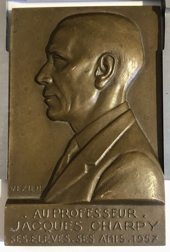Médaille plaque bronze - mÉdaille, en