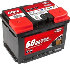 Batterie Auto 60AH 12V 540A Pôle Positif Gauche Caisse L2 START