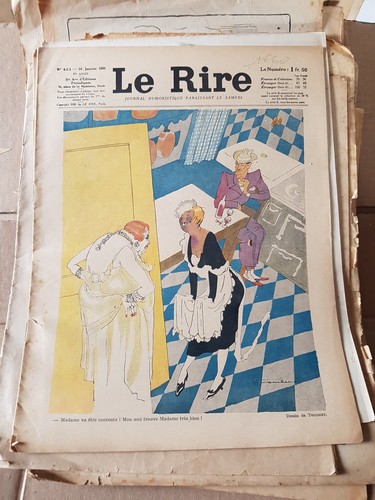 Rire revue ancien - le,