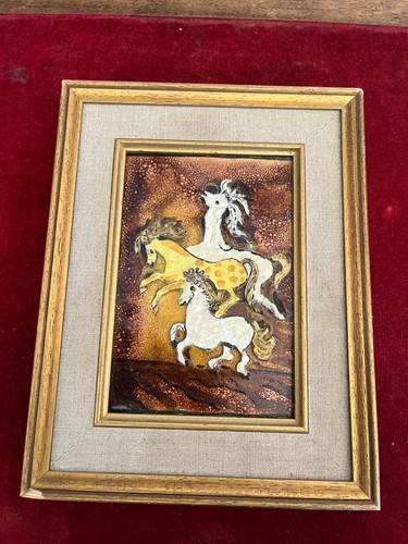 Tableau n323 peinture émaux - n323,