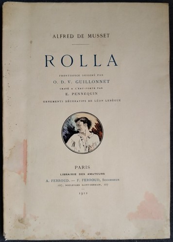Rolla alfred musset - alfred, de