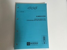 manuel de réparation 846-F-03/96 peugeot 406 injection EPIC moteur P8C