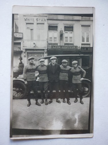 Carte photo équipe vélo - carte,