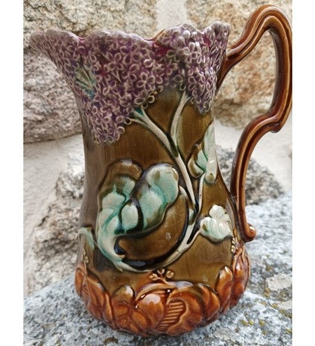 Ancien pichet barbotine - pichet,