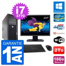 PC Tour HP Z220 Ecran 22"