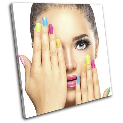 Woman girl female nails colour - woman,