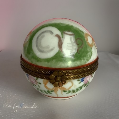 Boîte pilules boule limoges - boîte,
