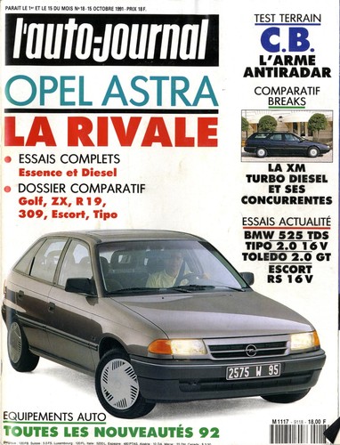 Auto journal 1991 gp - l'auto,