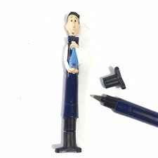 Ancien Stylo Publicitaire Boisson San Pelegrino Figurine Serveur (No Perrier)