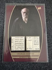 2024 Pieces of the past relic Charles Darwin VDR-CD1