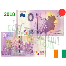 Billet Souvenir 2018 Irlande