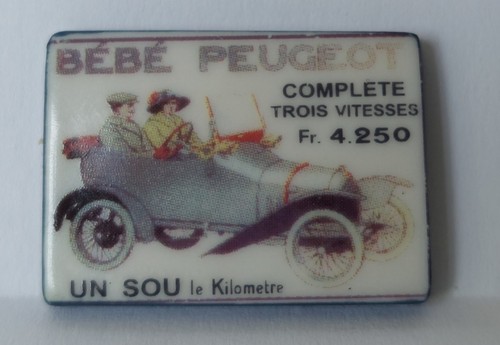 Feve plaques emaillées - feve, "plaques