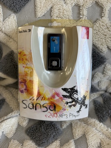 New sandisk sansa c240 black - sandisk,