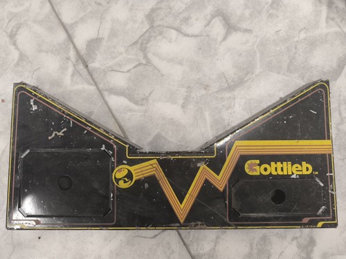 Flipper pinball gottlieb apron - flipper,