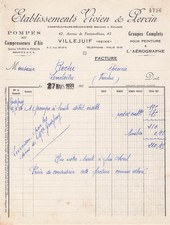 92 SEINE MONTROUGE, commerce, Seiler E. 1940 lion noir, produits