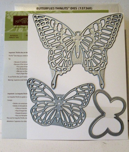 Stampin butterlies - stampin, up
