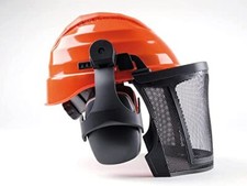 Casque forestier Ratioparts Rockman 2704 FWD, KWF professionnel, maille inoxy...