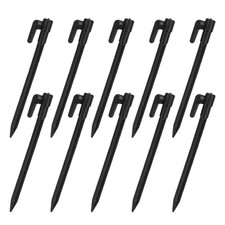  10 Pcs Piquets De Tente Accessoires Pour Pieu Enjeux D'aménagement Paysager