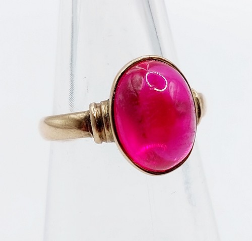 Bague chevalière art deco - , or