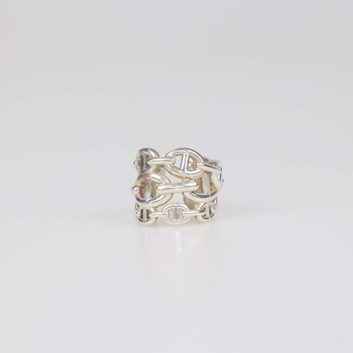 Bague chaine ancre enchainee - d'ancre,