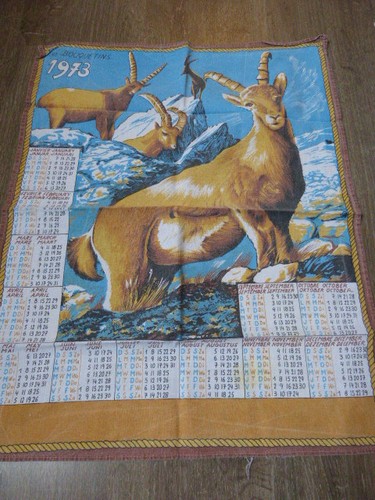 Calendrier tissus les - tissus,